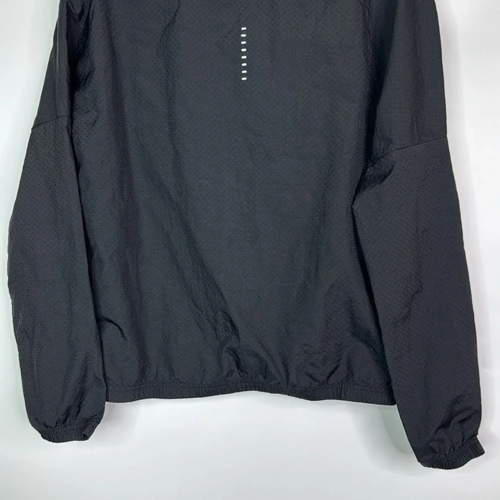Nike Epic Training Track Pullover Black Running Jacket Size XS